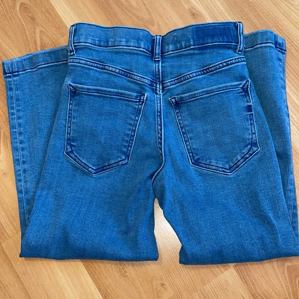 Express Cropped Wide Leg High Rise Jean - Picture 7 of 12